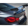 BMW M3 M4 F80 F82 2014-2019 Real Carbon Fiber Rear Trunk Spoiler Wings