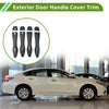 Nissan Altima Carbon Fiber Black Exterior Door Handle Cover Trim (2013-2018)
