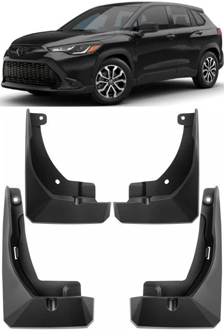 Toyota Corolla Cross 4PCS Splash Guards Mud Flaps (2022–2026)