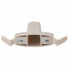BMW E46 Beige Sun Visor Clip Holder Bracket (1998-2006)