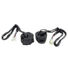 Harley Dyna Vrod Black Motorcycle Handlebar Control Switches & Wiring Harness (2006-2017)