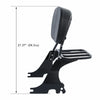 Harley Sportster Sissy Bar Backrest Luggage Rack (2004-2022)