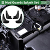 Hyundai Accent (2007-2010) with Mount Accessories Mud Flaps Splash Guards