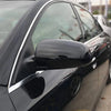 Audi A3 S3 A4 S4 Gloss Black Rearview Side Mirror Caps Covers 2 x (2005-2008)