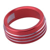 Dodge Durango 3 x AC Switch Knob Ring Trim Decor (2011-2023)