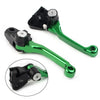 YAMAHA YZ 250F 426F 450F Pivot Green Brake Clutch Levers (2009-2020)