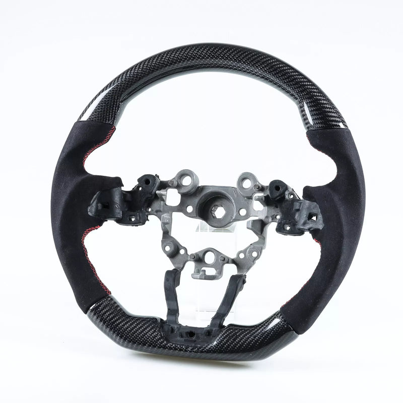 Mazda 2 3 CX-3 CX-5 Carbon Suede Steering Wheel (2017-2021)