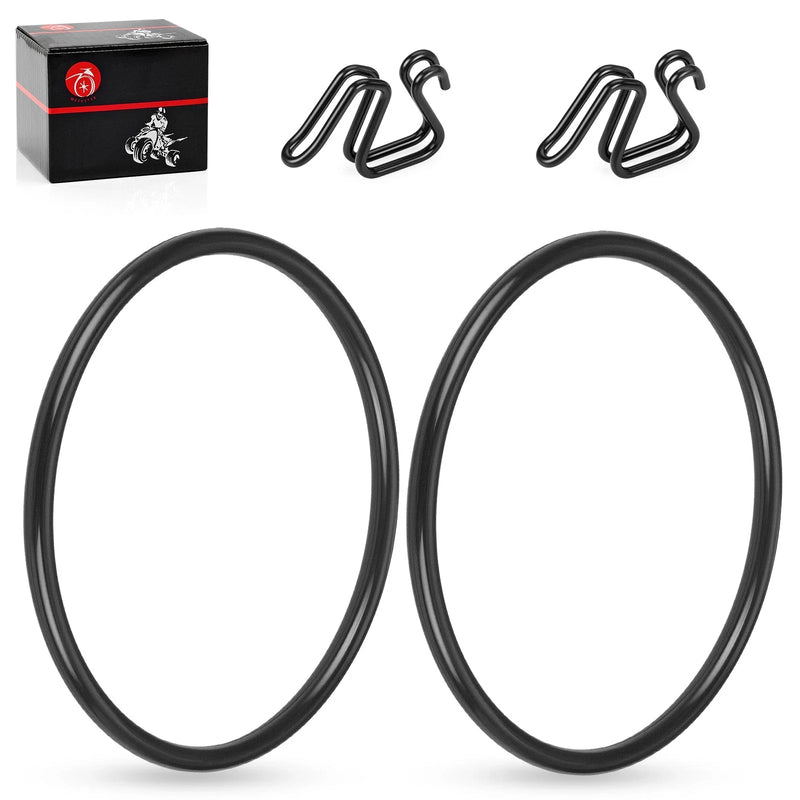 Honda Z50R Front Number Plate Mount Clips & Bands (1979–1987)