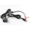 3.5mm AUX USB Female to 2 RCA Male Stereo Socket Extension Cable