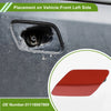 BMW 320i Red Front Left Washer Nozzle Cover Cap (2013 - 2018)