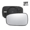 Honda Accord Left Side White Mirror Glass w/ Back (2003-2007)