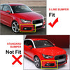 AUDI A1 8X Honeycomb Front Bumper Fog Light Grille (2011-2014)