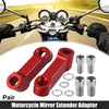 Honda Yamaha Mirror Extender Adapter 2 x 10mm 8mm