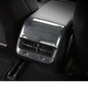 For Tesla Model 3 Carbon Style Interior Rear Air Condition Outlet Vent Cover Cap
