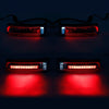 Harley Touring LED Inserts Brake Run Turn Signal Lights (2014-2024)
