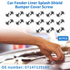 BMW 1 Series M 30 pcs Fender Liner Splash Shield Screws (2011-2012)