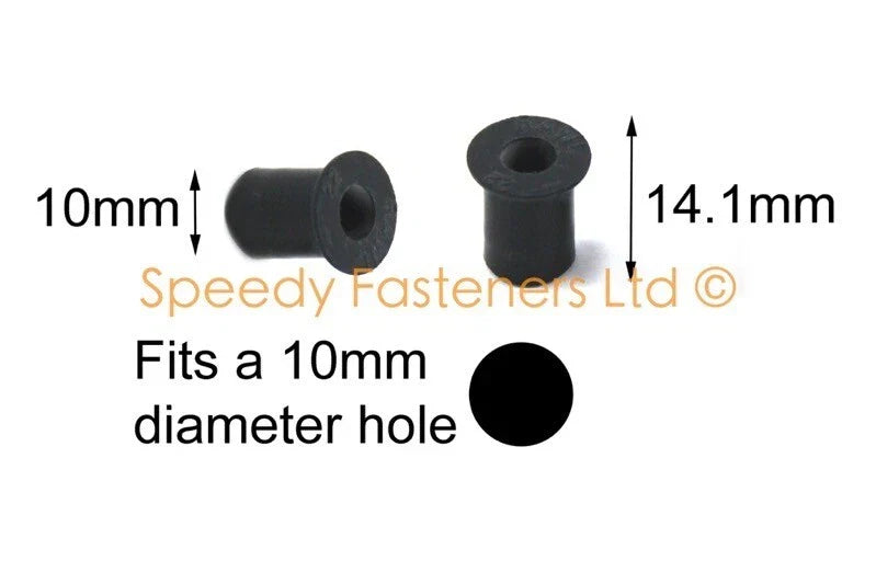 KTM Superduke 990 Adventure 10x Blind Plug-in Nut (2006–2013)