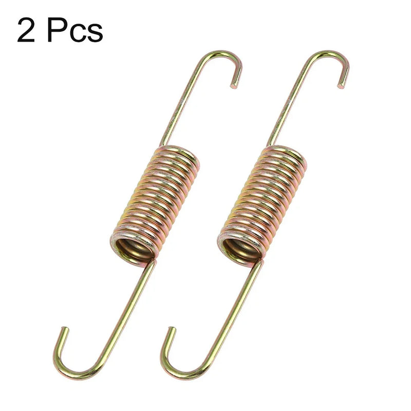 Motorcycle 13.5cm Length Side Bracket Kickstand Spring 2 x