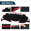 Nissan X-Trail T32 (2013-2024) Black Red 1 Set Dashboard Cover Mat