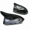 BMW F95 F96 F97 F98 X3M X4M X5M Black Carbon Fiber Mirror Covers (2019-2023)