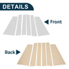 Toyota Sienna 6 Pcs Door Pillar Window Trim (2021–2023)