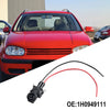 Golf Black ABS Material / Bulb Socket Cable Adapter Lamp Holder Connector