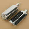 Harley 1 1/4" Short Angled Highway Bar Engine Guard Footpegs