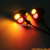 Harley Dyna Retro Bullet LED Running Turn Signal Brake Tail Light