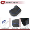 Acura TL (2009-2014) Black Blue Faux Leather Gear Shift Knob Cover