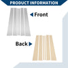 Ford Expedition (1997-2017) Silver Tone 6 Pcs Door Pillar Window Trim