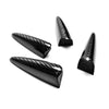 Hyundai Veloster Turbo 11-17 Carbon Fiber Front Bumper Side Spoiler Trim