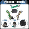 Chrysler Pacifica 1 Set 4-Pin Trailer Wiring Harness Kit (2017 - 2018)