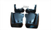 Honda Accord Sedan 4DR Glossy Black Mud Flaps (2008-2012)