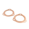 Chevy SBC BBC 2 x 2.5" Copper Header Pipe Collector Flange Gaskets (1960-2023)