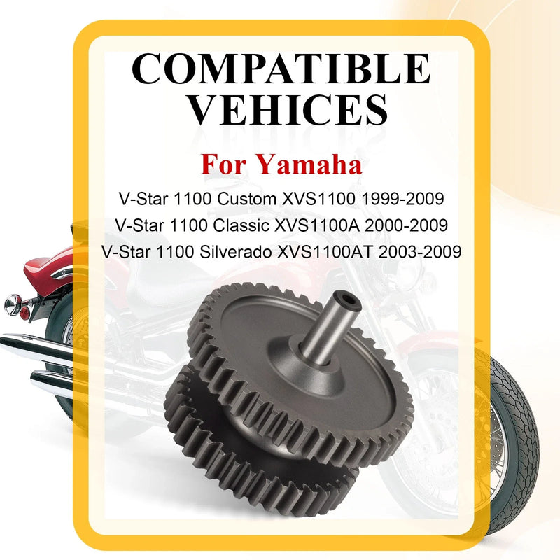 Yamaha V Star 1100 XVS1100 Starter Clutch Idler Gear Shaft (1999–2009)