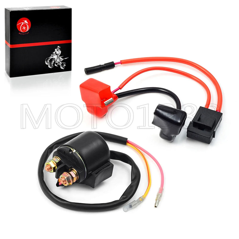 Honda TRX300EX Starter Relay Solenoid Battery Cable (1993–2006)