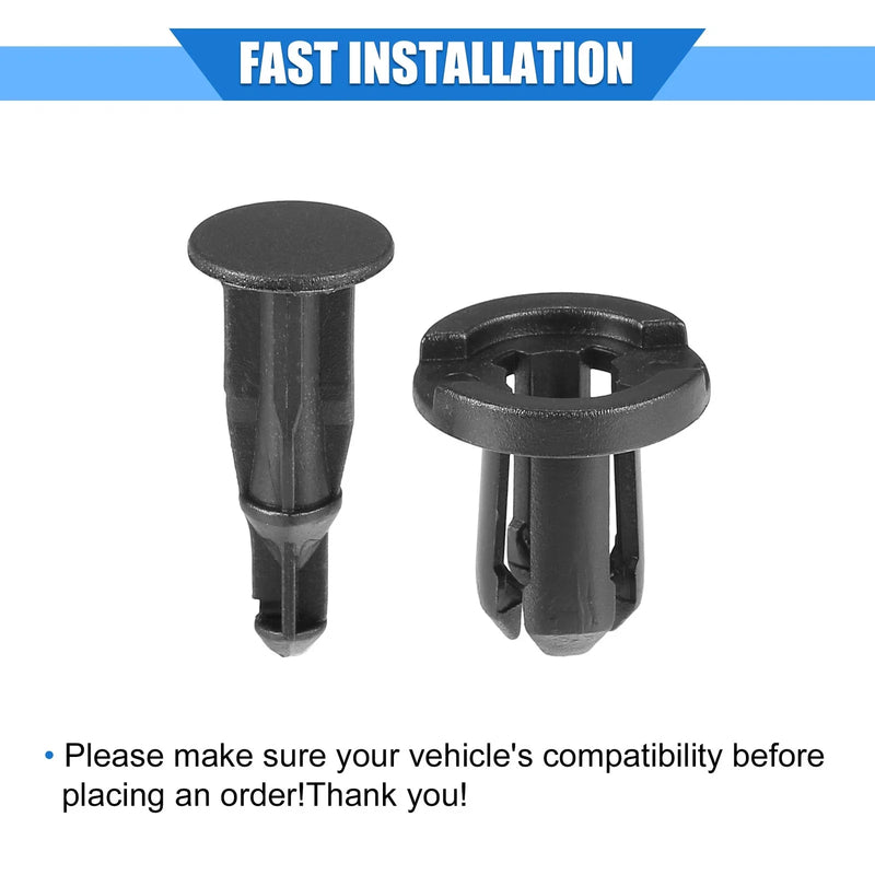 Subaru Ascent 80 Pcs Push Pin Rivet Fasteners (2019-2021)