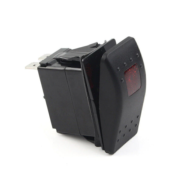 Onan Cummins RV Generator with Red Lens Rocker Start Stop Switch (No Year)