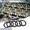 Car Oil Seal / 62x80x10mm 5 Pcs / Seal Ring Rotary Shaft Seal NBR Rubber