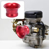 Motorcycle Air Filter Intake Velocity Stack Red 50mm Inner Dia