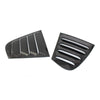 BMW 3-Series F30 2 x Carbon Fiber Quarter Window Louvers (2013-2018)