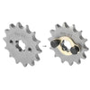 Dirt Bike 428 Chain 14T 17mm Titanium Tone Front Engine Sprocket
