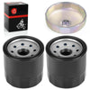 Honda VTR1000 / Super Hawk 1000 / XL600V / Transalp 600 2Pcs Oil Filter w/ Wrench