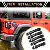 Jeep Gladiator Set Door Tailgate Handle Cover (2020-2023)