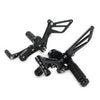 Suzuki Hayabusa GSX1300R (1999-2008) Black Rearset Foot Pegs