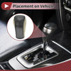 Hyundai Tucson (2015-2018) - 1 x Black Beige Car Gear Shift Knob Cover