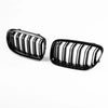 BMW E90 E91 Gloss Black M3 Look Double Rib Grille (2009-2011)