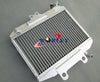 Honda CR250R Aluminum Radiator & RED Silicone Hoses (1997-1999)