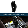 BMW 5 / 6 / 7 Series Black Gear Shift Knob Covers Decal
