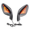 MV Agusta F3 675 / F3 800 Black Mirrors Pair with Indicators (2012-2018)